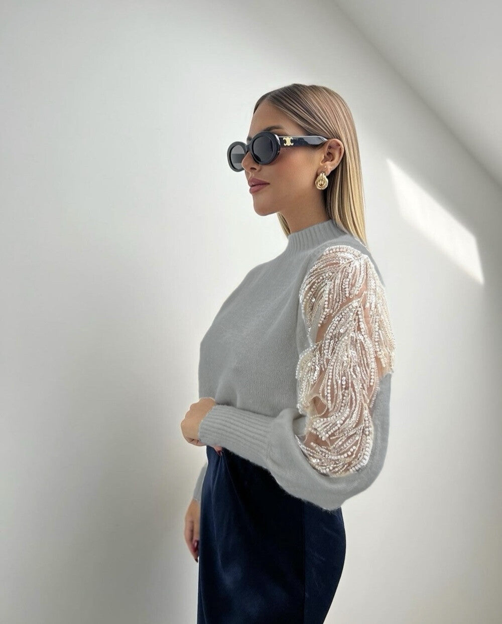 Pull en maille Mélina