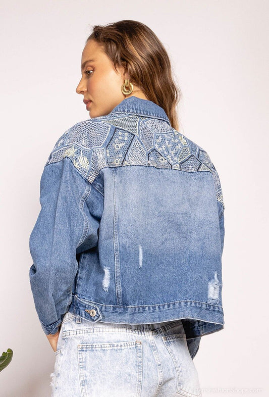Veste en jeans Inaya